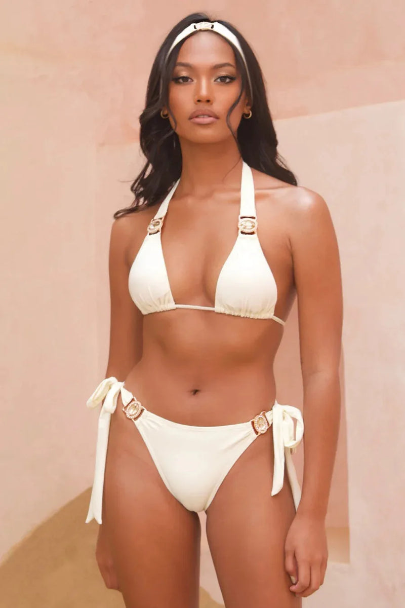 2024 Sexy Cristal Brasileiro Biquíni Conjuntos Triângulo Swimwear Strass Maiô G-string Biquíni Maiô Biquíni Beachwear